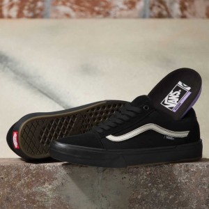 Vans BMX Old Skool Classic Damen Schwarz Schwarz | 34576DZNC