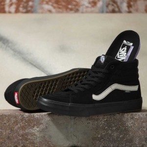 Vans BMX Sk8-Hi Classic Damen Schwarz Schwarz | 34926ADCG