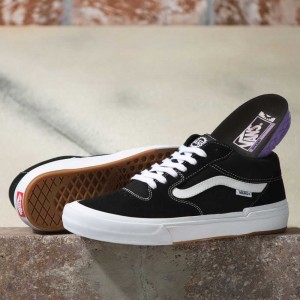 Vans BMX Stylen 114 Skateschuhe Damen Schwarz Weiß | 62031SXBG