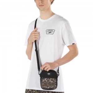 Vans Bail Shoulder Taschen Herren Leopard | 08415ZRIX