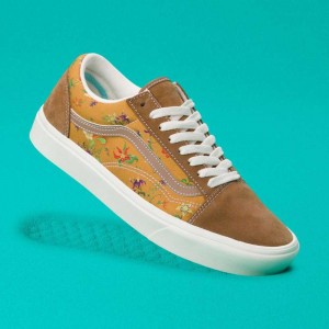 Vans ComfyCush Old Skool Classic Damen Braun | 90386QLFO