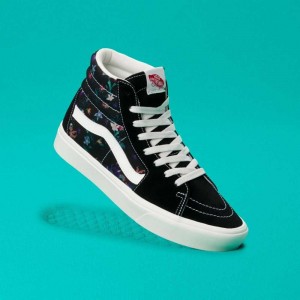 Vans ComfyCush Sk8-Hi Classic Damen Schwarz | 36507RXHE