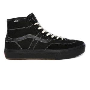 Vans Crockett High Pro Skateschuhe Damen Schwarz | 29617RULB