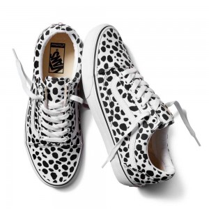 Vans Customs Dalmatian Old Skool Classic Damen | 32864HUBW