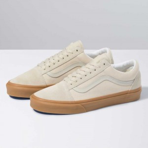 Vans Gum Old Skool Classic Damen Beige | 02859EJDG