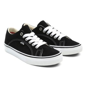 Vans Lampin Skateschuhe Herren Schwarz Weiß | 09245DUIM