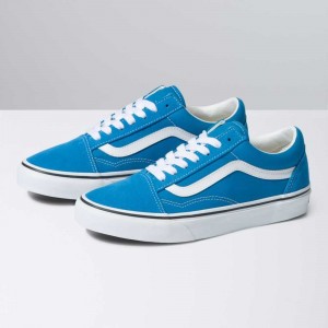 Vans Old Skool Classic Damen Blau | 13745PYDQ