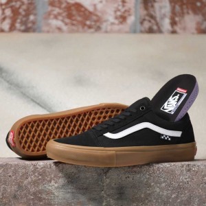 Vans Old Skool Skateschuhe Herren Schwarz | 29738KYEN