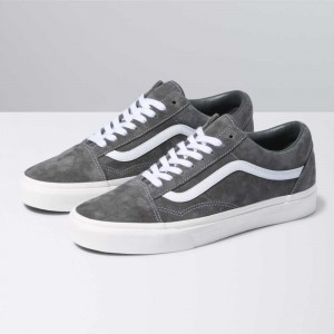 Vans Pig Wildleder Old Skool Classic Damen Weiß | 34827PQNB