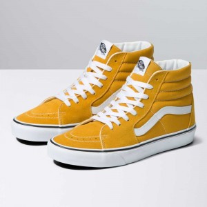 Vans Sk8-Hi Classic Damen Gelb | 06917SRWX