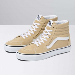 Vans Sk8-Hi Classic Damen Grau Braun | 85290IHYW