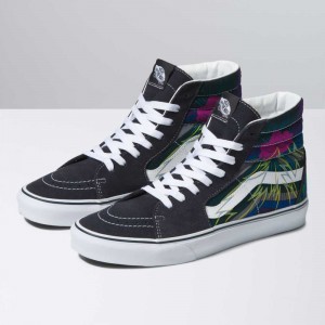 Vans Sk8-Hi Classic Damen Navy | 68215OMAK