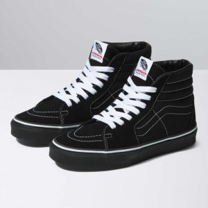 Vans Sk8-Hi Classic Damen Schwarz Weiß | 64217BIUG