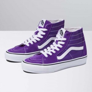 Vans Sk8-Hi Tapered Classic Damen Lila | 47568QDFI