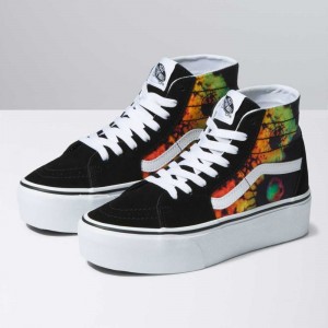 Vans Sk8-Hi Tapered Stackform Classic Damen Schwarz Mehrfarbig | 02789KRCA