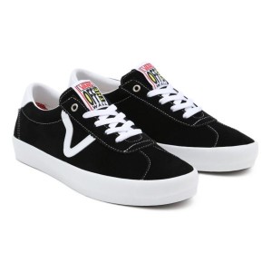 Vans Sport Skateschuhe Herren Schwarz Weiß | 51298AMRT