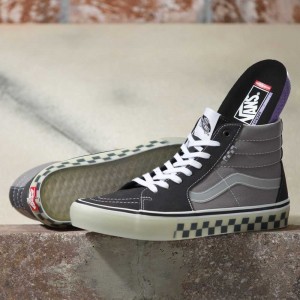 Vans Translucent Rubber Sk8-Hi Skateschuhe Herren Grau | 43029DMBI