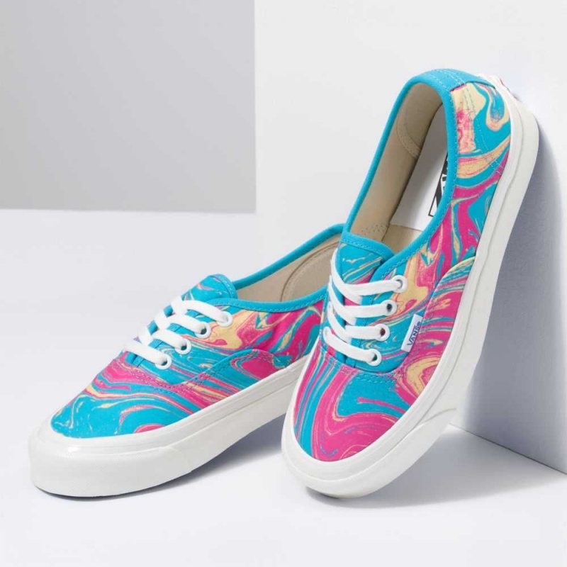 Vans Anaheim Factory Authentic 44 DX Classic Damen Blau | 92654VJRI