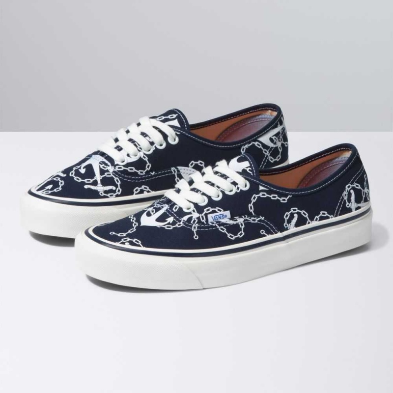 Vans Authentic 44 Deck DX Classic Damen Navy | 82146VRDK