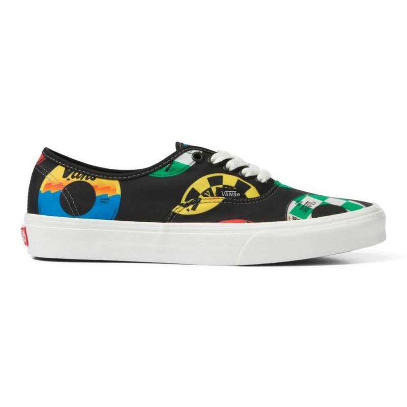 Vans Authentic Classic Damen Schwarz Mehrfarbig | 63029ZROM