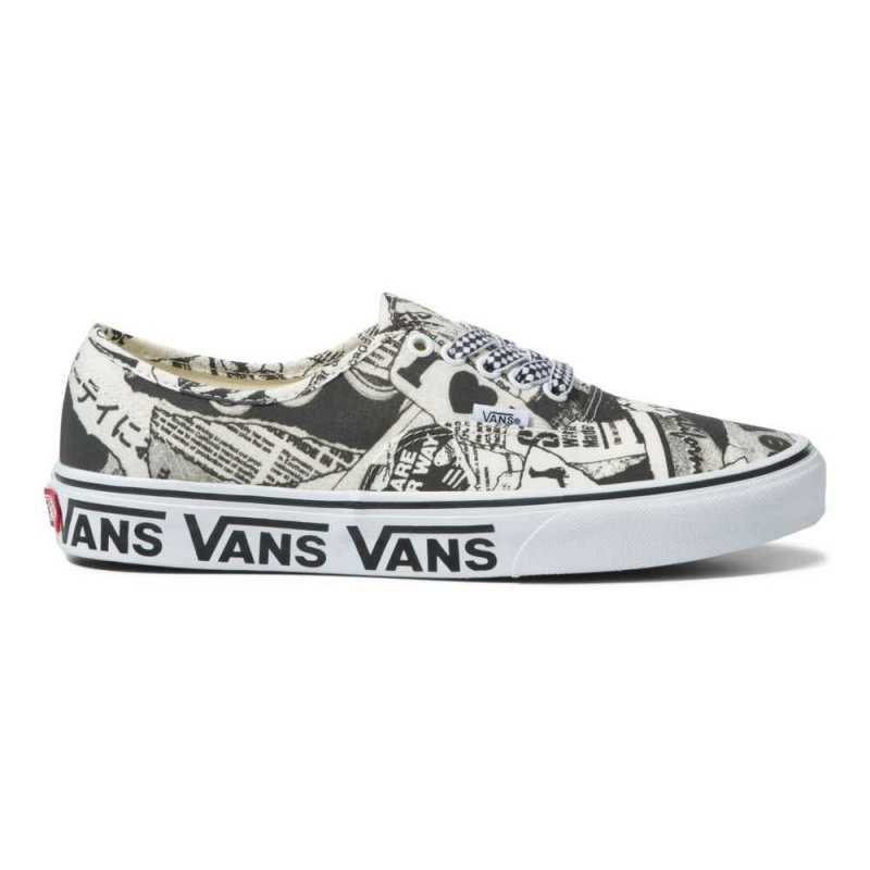 Vans Authentic Classic Damen Schwarz Weiß | 76951NTQM