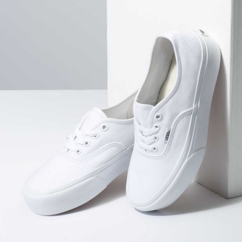 Vans Authentic Plattform 2.0 Classic Damen Weiß | 93201GDIR