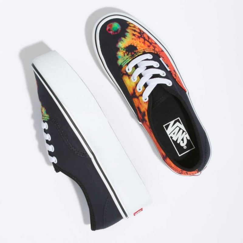 Vans Authentic Stackform Classic Damen Schwarz Mehrfarbig | 67584WXFO