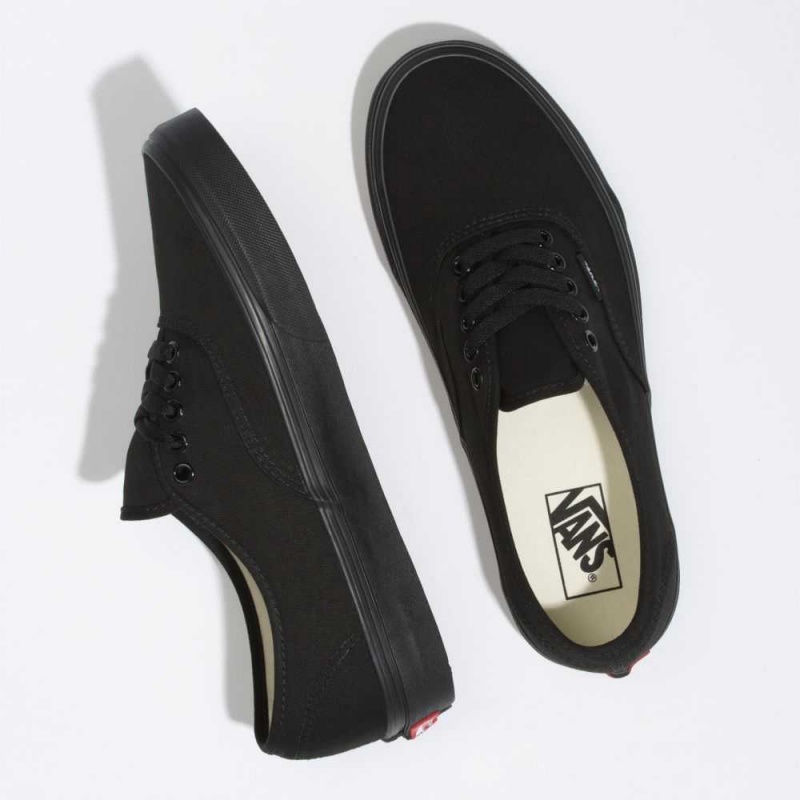 Vans Authentic Weite Classic Damen Schwarz Schwarz | 38269UOSE