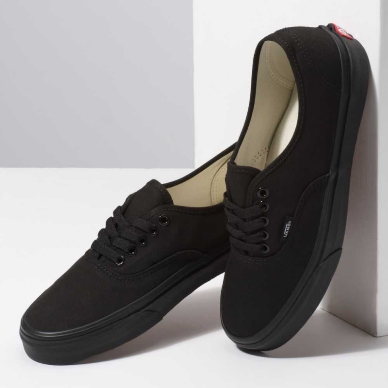 Vans Authentic Weite Classic Damen Schwarz Schwarz | 38269UOSE