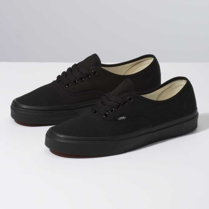 Vans Authentic Weite Classic Damen Schwarz Schwarz | 38269UOSE