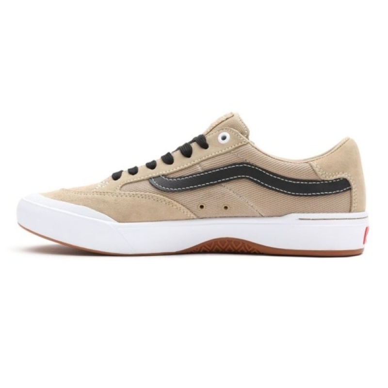 Vans Berle Pro Skateschuhe Damen Khaki Schwarz | 24165HXOR