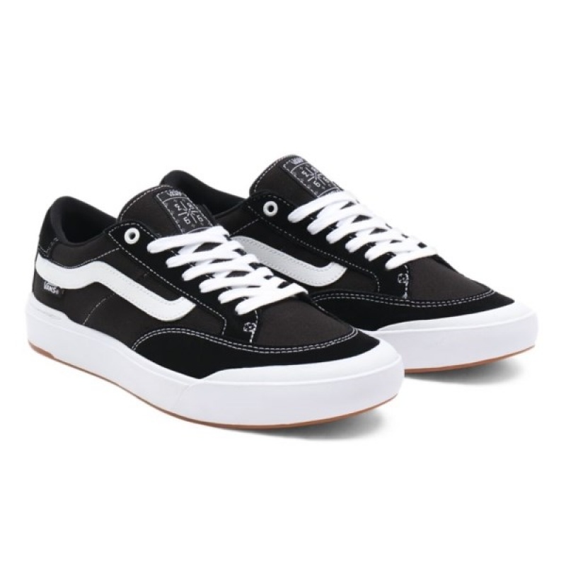 Vans Berle Pro Skateschuhe Herren Schwarz Weiß | 60984YNQB