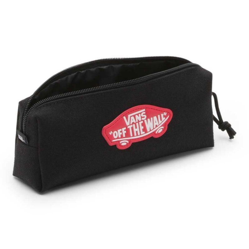 Vans Boys OTW Pencil Pouch Rucksäcke Damen Schwarz Rot | 30497TRBQ