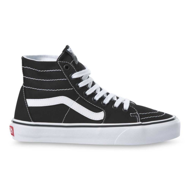 Vans Canvas Sk8-Hi Tapered Classic Damen Schwarz Weiß | 41879CFKS