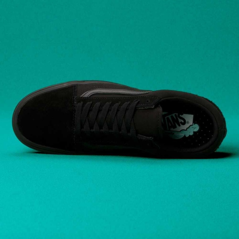 Vans ComfyCush Old Skool Classic Damen Schwarz Schwarz | 59208NRTO