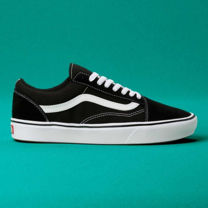 Vans ComfyCush Old Skool Classic Damen Schwarz Weiß | 71532HPKE