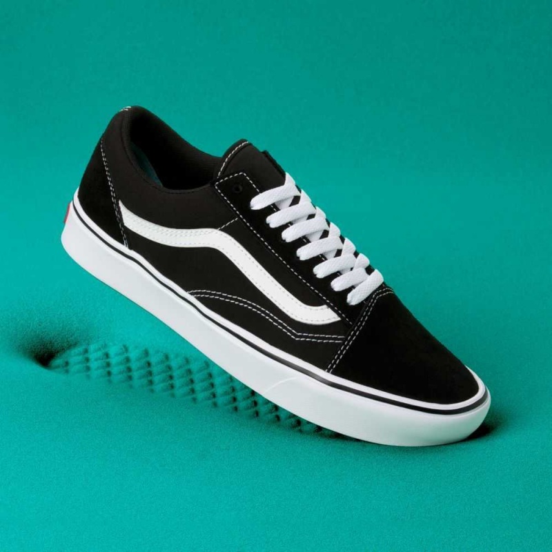 Vans ComfyCush Old Skool Classic Damen Schwarz Weiß | 71532HPKE