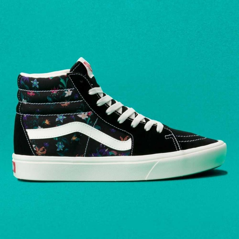 Vans ComfyCush Sk8-Hi Classic Damen Schwarz | 36507RXHE