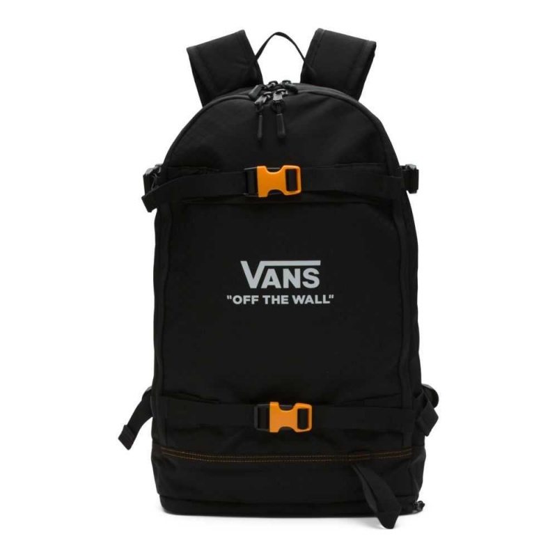 Vans Construct Snowpack Rucksäcke Damen Schwarz | 37064FLNB