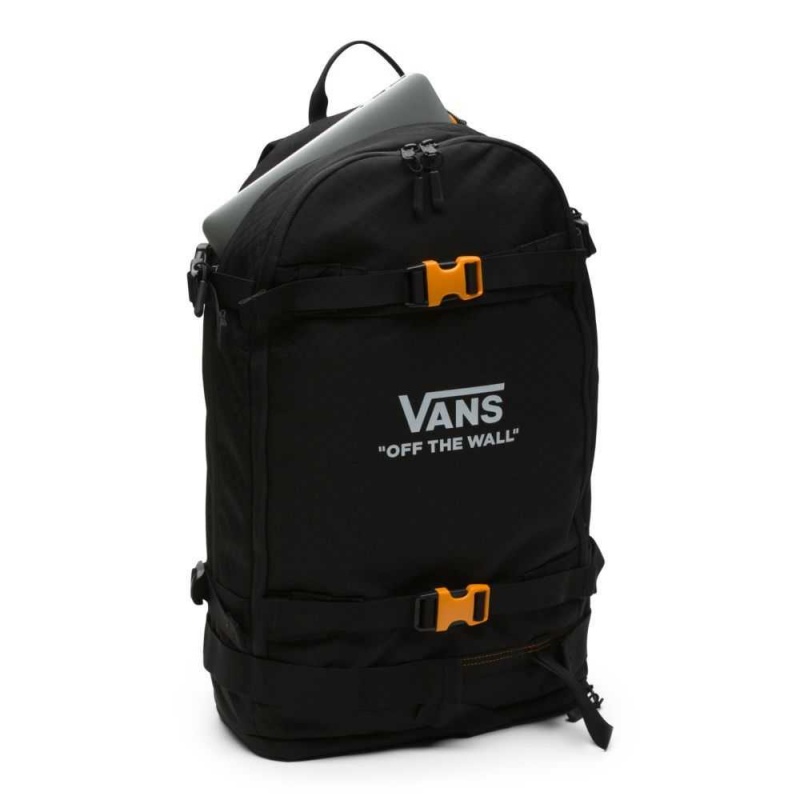 Vans Construct Snowpack Rucksäcke Damen Schwarz | 37064FLNB