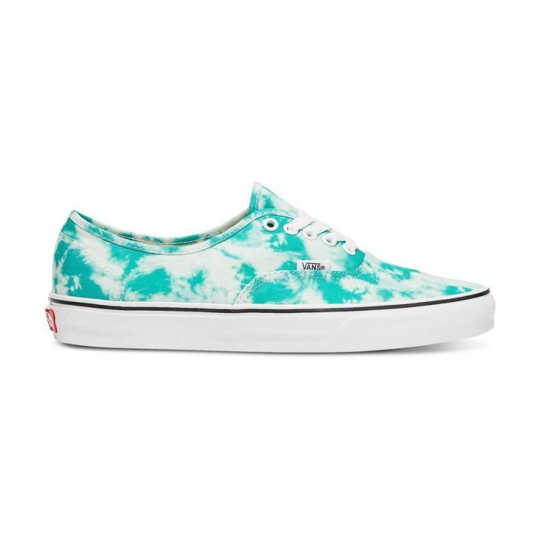 Vans Customs Teal Acid Wash Authentic Classic Damen Türkis Waschen | 39587HBFC