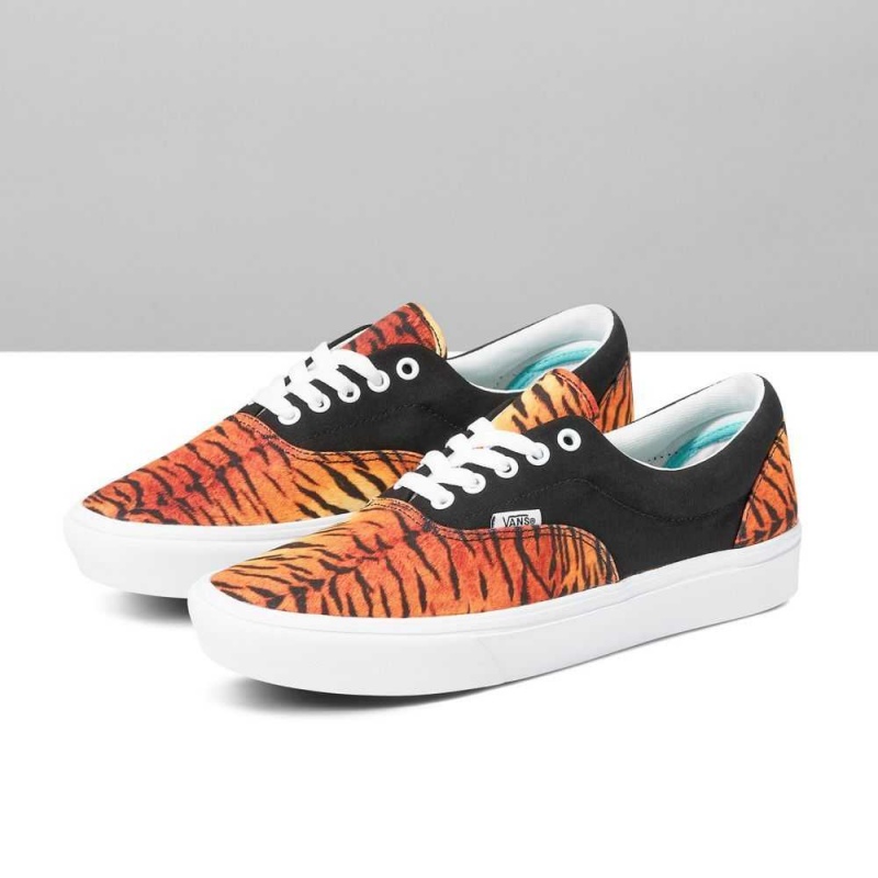 Vans Customs Tiger Stripes ComfyCush Era Classic Damen | 76130FRVU