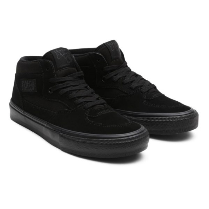 Vans Half Cab Skateschuhe Herren Schwarz | 96701WBZJ