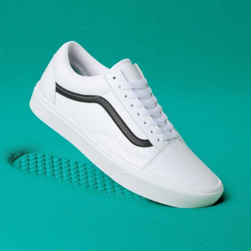 Vans Klassische Tumble ComfyCush Old Skool Classic Damen Weiß | 23759JPUY