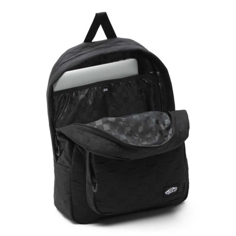 Vans Long Haul Rucksäcke Damen Schwarz | 45907XZON