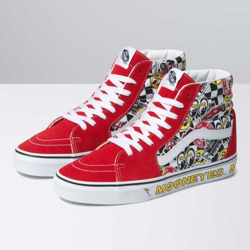 Vans Mooneyes Sk8-Hi Classic Damen Mehrfarbig | 80497PBET