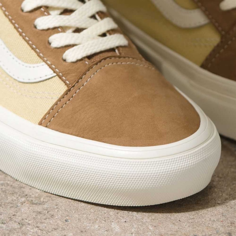 Vans Nubuk/Canvas Old Skool Skateschuhe Herren Braun | 57128BJXM