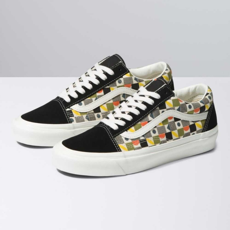 Vans Old Skool 36 DX Classic Damen Schwarz Weiß | 54287VZGI