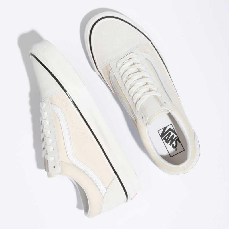 Vans Old Skool 36 DX Classic Damen Weiß | 41365KNCD