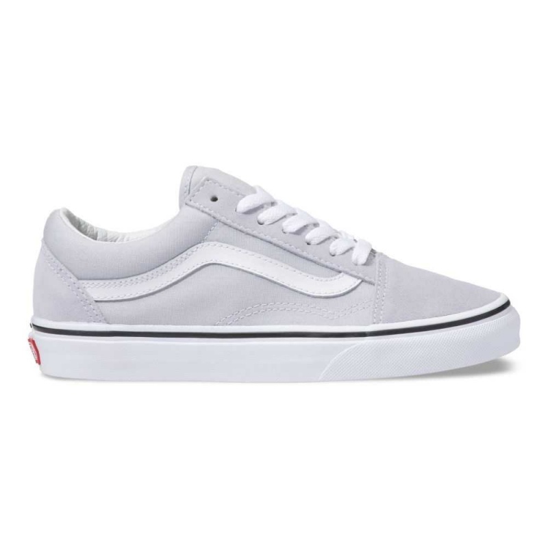 Vans Old Skool Classic Damen Grau Weiß | 60298XEVB